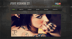 Desktop Screenshot of just-pierceit.com