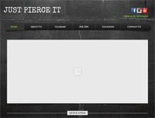Tablet Screenshot of just-pierceit.com